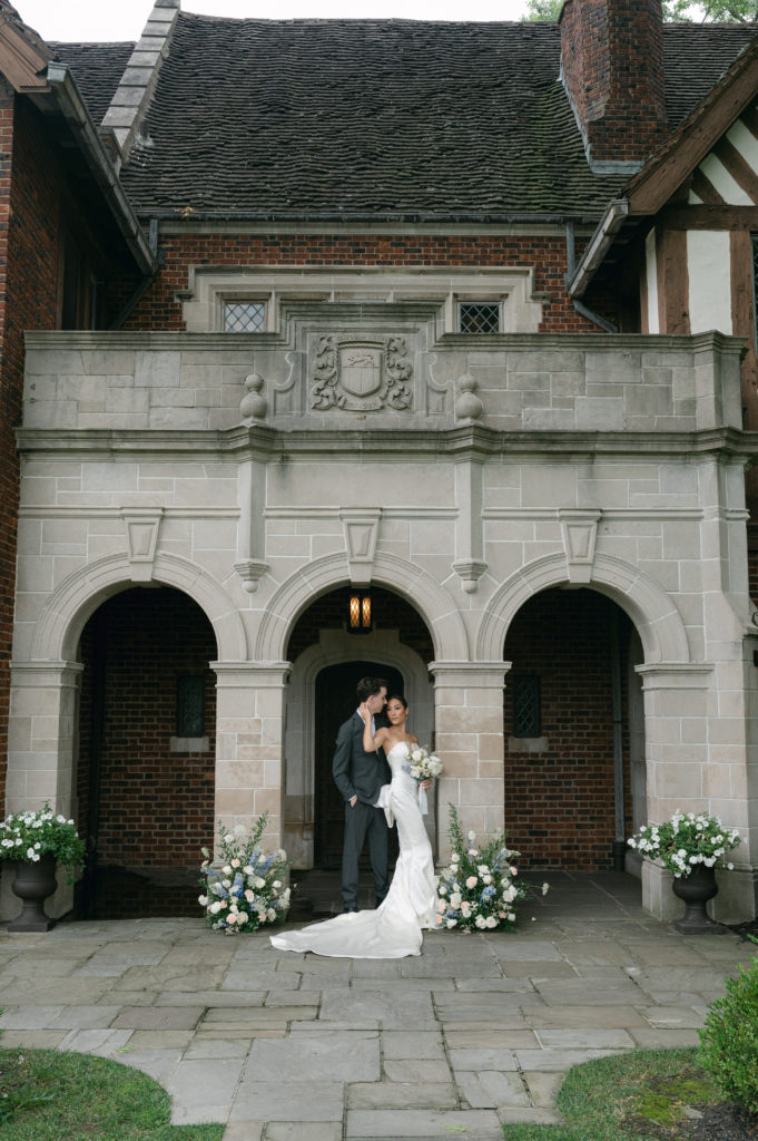 Luxury Editorial wedding at Pinecroft Mansion  at Crosley Estate in Cincinnati, Ohio.