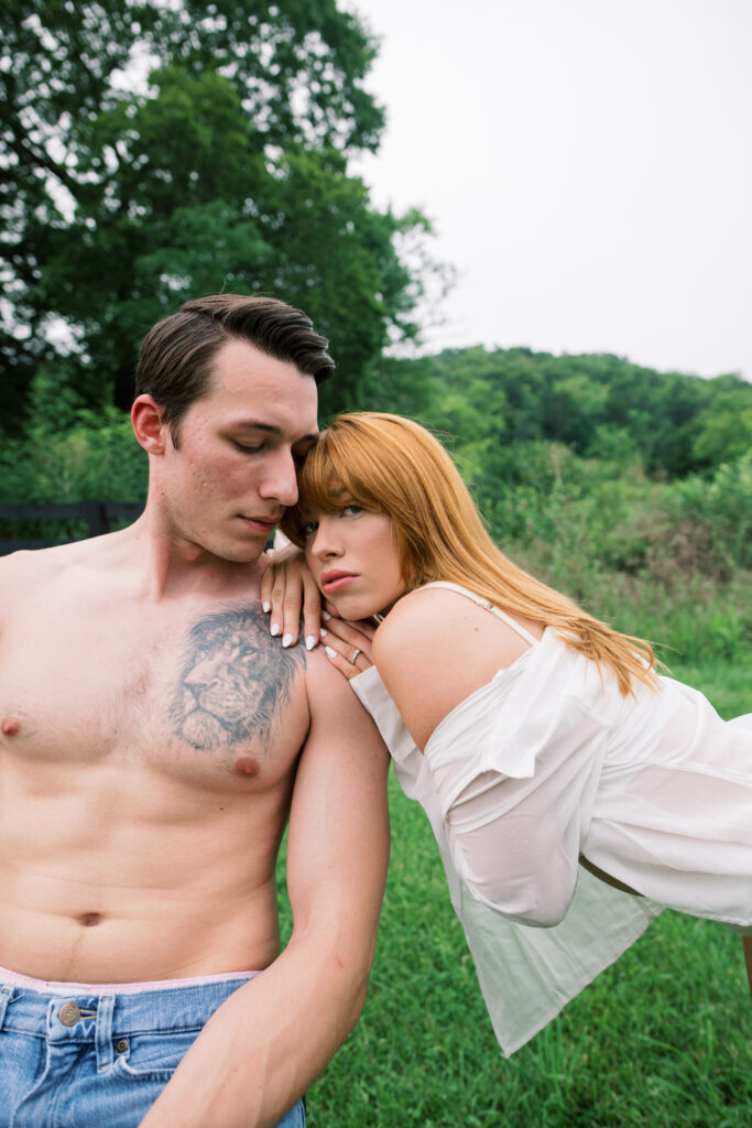 Editorial image of a couple in Nashville, Tennessee