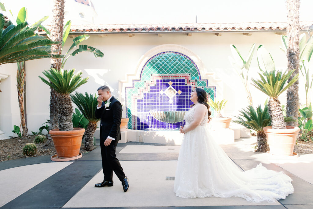 Camarillo Country Club Wedding First Look