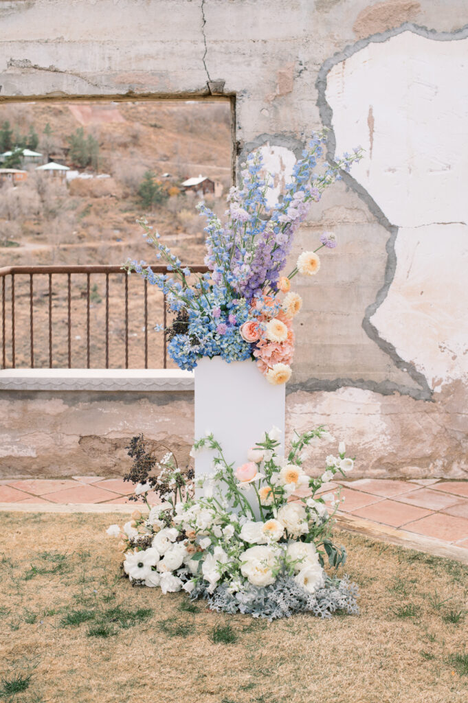 Florals for Editorial Wedding in Arizona 