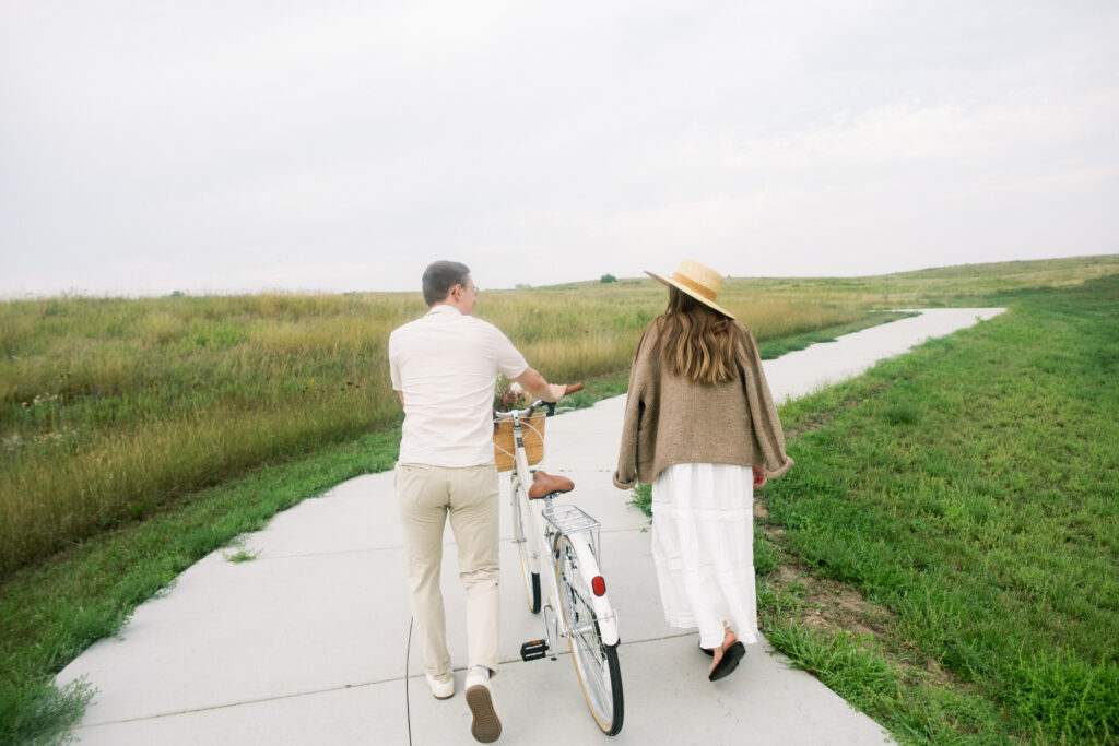 North Dakota couples session in the summer