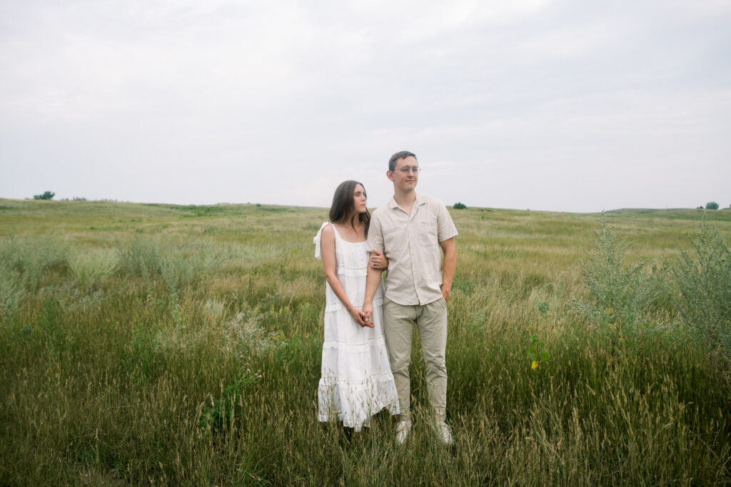 Summertime anniversary session in North Dakota 