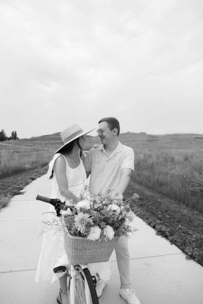 Summertime anniversary session in North Dakota 