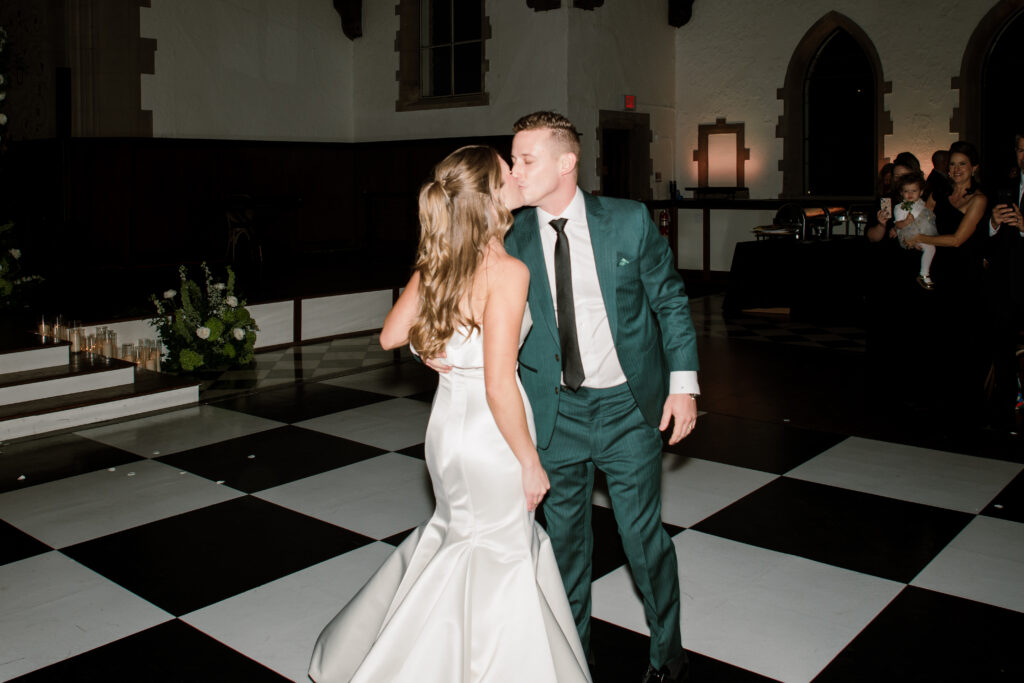 Bride and grooms first dance at The Palomar in Cincinnati, Ohio