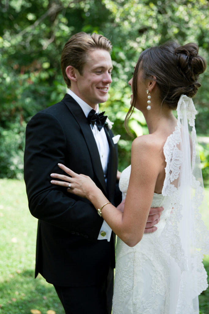 Bride and Grooms first look 