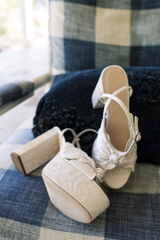 Brides bridal shoes 